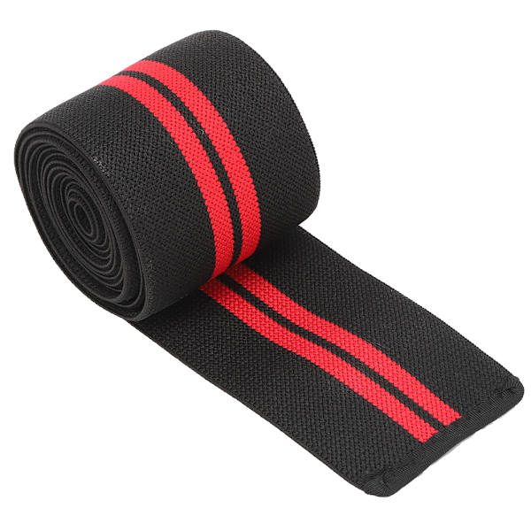 Elastisk håndledsstøtte knæbandage bandage wrap udendørs sportsbeskytter til vægtløftning squat