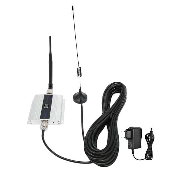 Mobilrepeater för CDMA 850MHz mobiltelefonsignalrepeater Boosterförstärkare Extender 100V till 240V Silver EU-kontakt