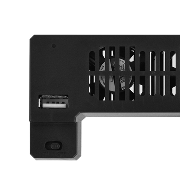 Bærbar varmeafledende USB-ekstern køleventilator sidemonteret til XBOX ONE X-spilkonsol