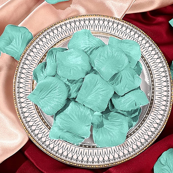 1200 stj konstgjorda rosenblad, blomsterblad i non-woven för romantisk , bröllop, fest, Alla hjärtans dag dekoration