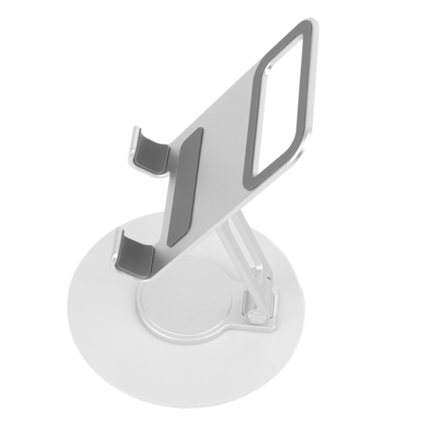 Mobiltelefonstativ i aluminiumlegering, 360 graders rotasjon, justerbar skrivebordsstativ for telefon, til hjem, sovesal og kontor