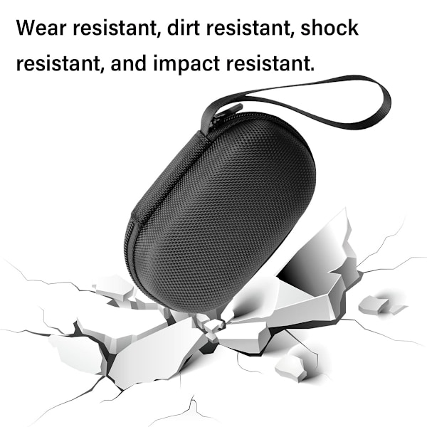 Skyddande Organizer för True Wireless Hörlurar, Kompakt Lättviktigt Hårt Fodral, EVA-Material Reptålig och Vattenresistent Design