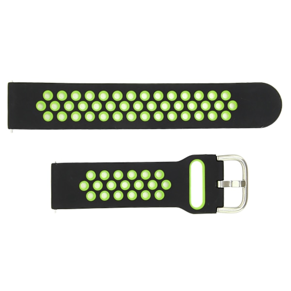 20mm Myk Silikonklokke Rem Stropp Armbåndserstatning med Lufthull for Amazfit GTS 3