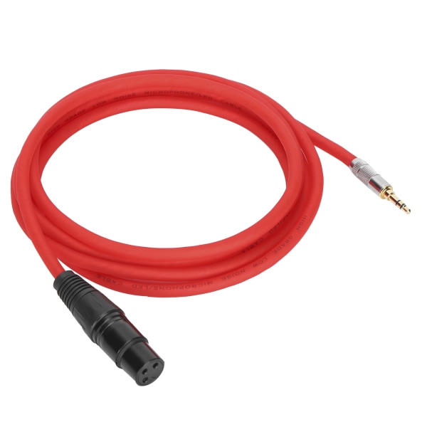 JORINDO XLR-hona till 3,5 mm mikrofonkabel XLR till 1/8 tum jack balanserad signalkabel