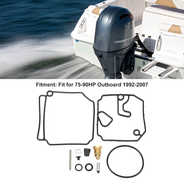 11-delt Forgaser Reparationskit 6H1 W0093 10 00 til 75‑90HK Båds Udenbordsmotor 1992‑2007