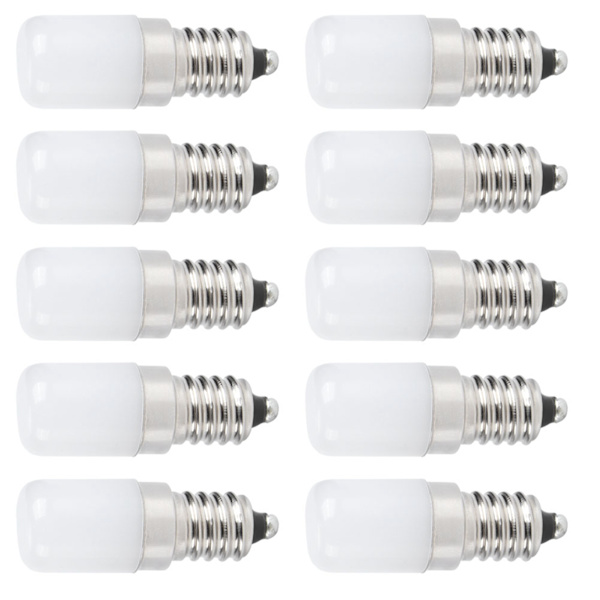 10 st 1,5 W E14 Lampa Glödlampa Varm Vit Ljus Glödlampa för Krona Wa