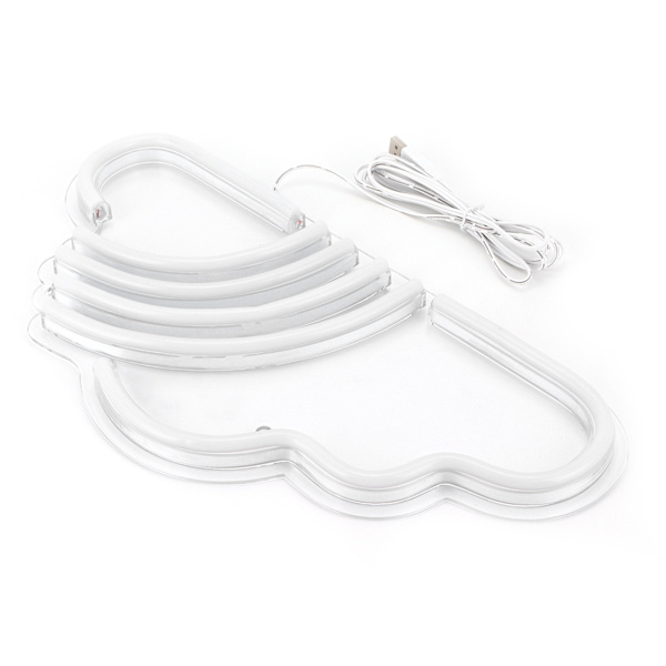 Neonvalo USB-käyttöinen festivaali seinäkoristetaide Neon-kylttivalo f