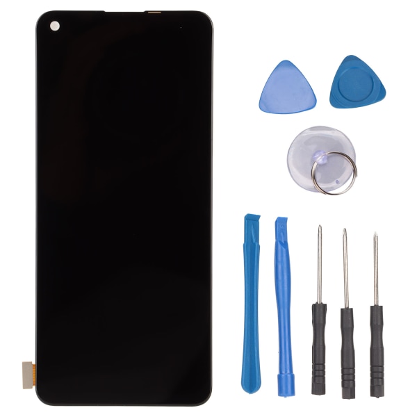 Telefon skärm montering LCD display pekskärm ersättning för OPPO A94 5G mobiltelefon