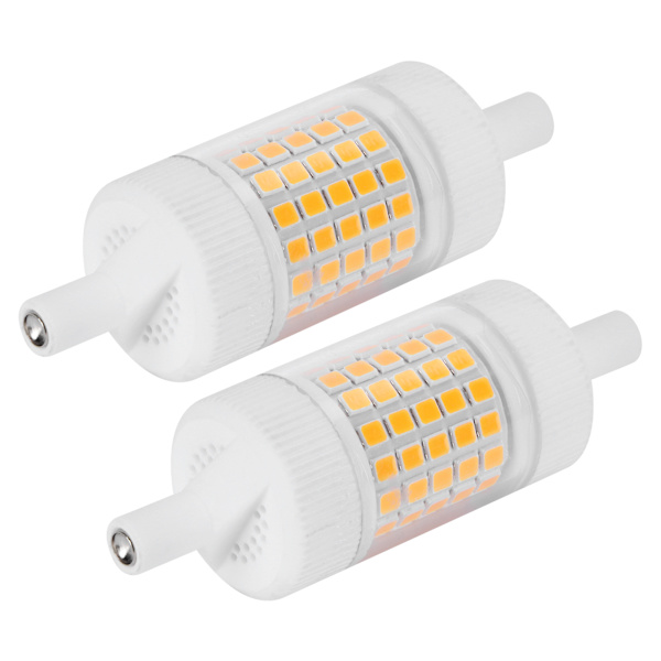 R7S 80LED Dimbar Lampa Glödlampa 80mm Dubbeländad Ljuskälla Acce