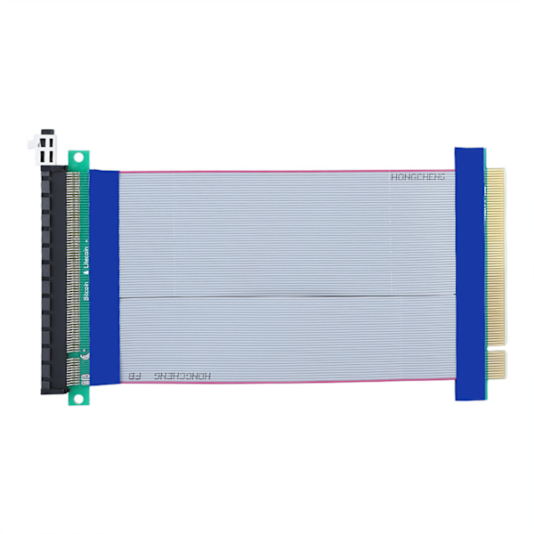 19CM PCI-E Riser-kort Extender PCI-E 16X Blødt Fladt Forlængerkabel
