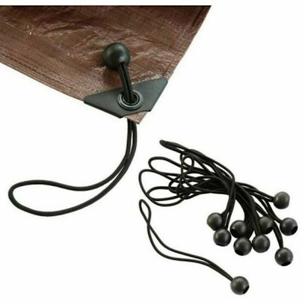 Ball Bungee Snören, Enkel Ögla Design, Kraftiga, Organisera & Säkra, Latex Material, 50-pack