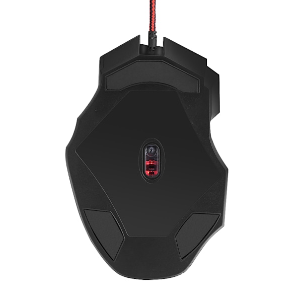 7 knappers USB kablet optisk spillmus med lys for PC-spill