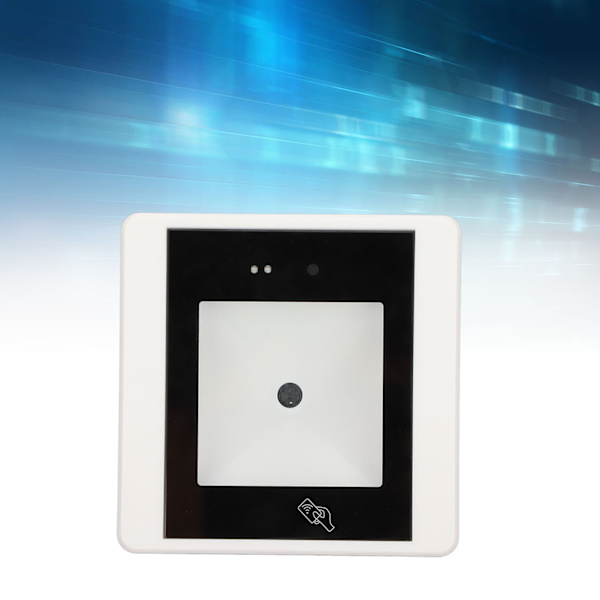 Streckkodsläsare Multipurpose Desktop 1D 2D QR Streckkodsläsare Access Control Card Scanner IC ID ReaderR35C Vit