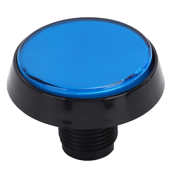 60mm Stor Rund Platt Knapp med LED-ljus 3-fotsbrytare för Kranmaskin Spelkonsol