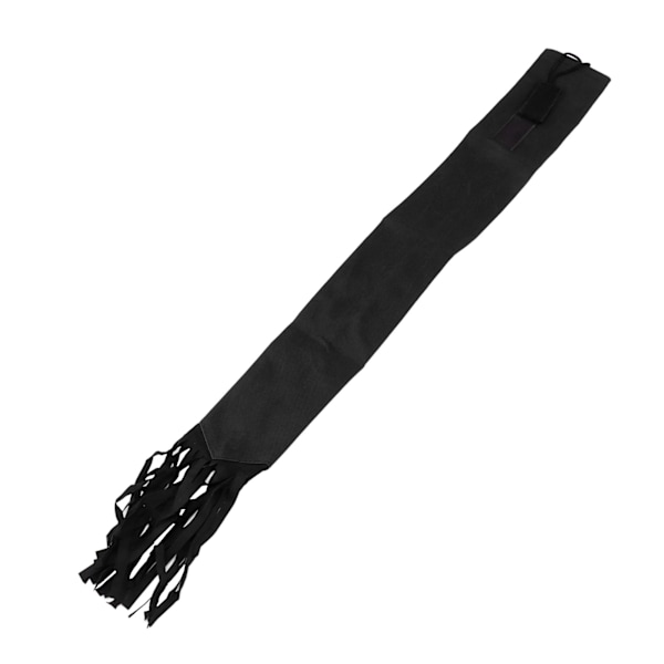 Hestehalebeskyttelsespose i non-woven stoff med frynser og borrelåsdesign