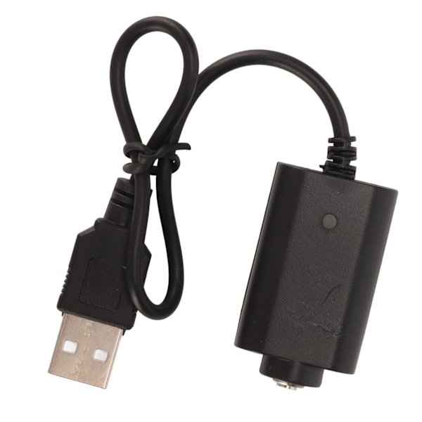 Smart USB-lader for USB-adapter med LED-indikator Intelligent overladningsbeskyttelse Svart