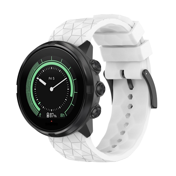 Silikone Rem til Suunto 9 Smartwatch GPS/til SUUNTO 9 Baro Sport Håndled HR Udskiftningsrem