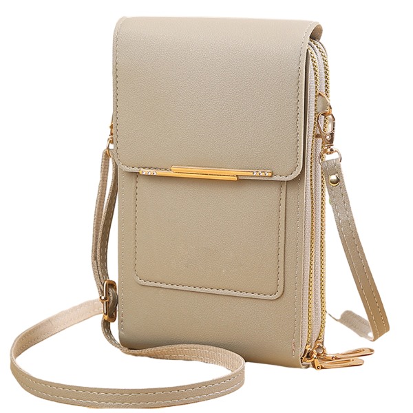 Small Crossbody Phone Purse for Women, Touch Screen Bag Shoulder Handbag Wallet with Card Slots