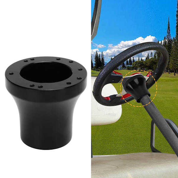 Golfbil Ratt Adapter Hub 5 Hål 6 Hål Svart Ersättning För Club Car Precedent Onward 2019 Tempo Golfbil
