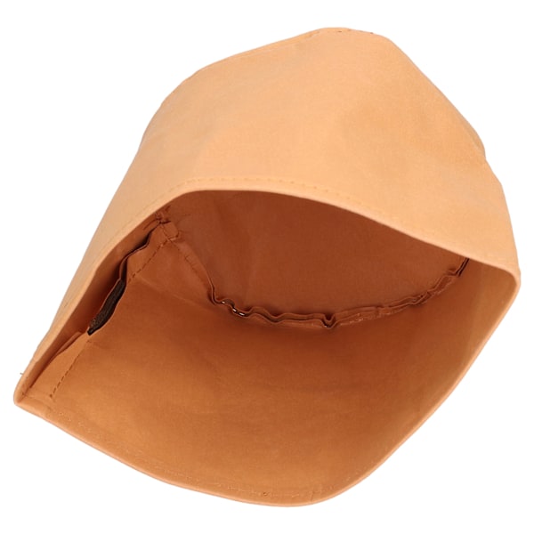 Kraftpapirpose med vaskbar retro multifunksjonell resirkulerbar oppbevaringspose for hjem, fest, bryllup (14x14cm)