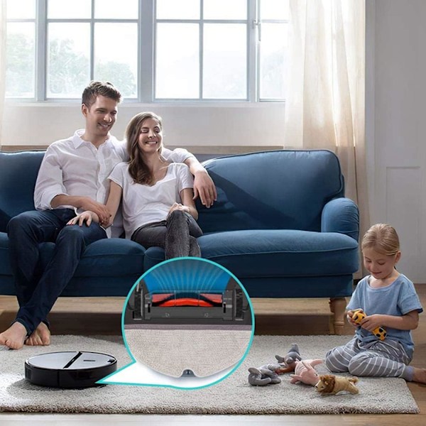 6 st Full Coverage Mopping Cloths för Xiaomi Roborock Vacuum
