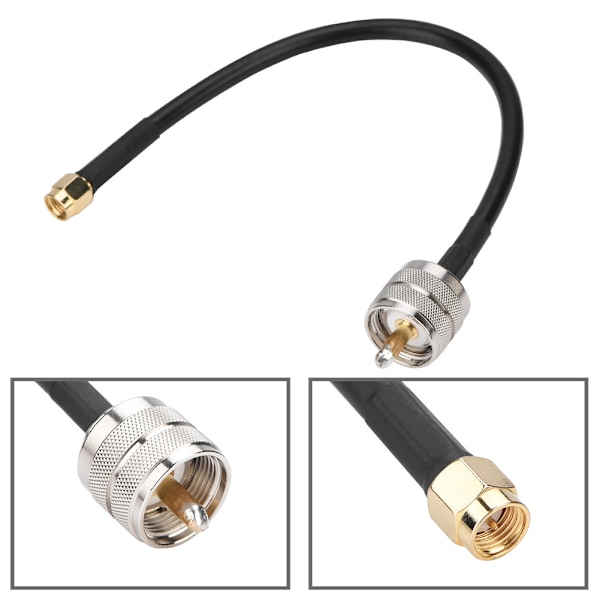 20CM SMA PL259 hann til UHF PL259 hann rett RF Pigtail koaksialkabel linje