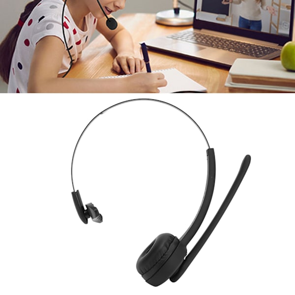 Bluetooth-puhelinheadset Yksikorvainen Kääntyvä Mikrofoni Langaton Yritysheadset Kannettavalle Tietokoneelle Matkapuhelimelle PC:lle Tabletille