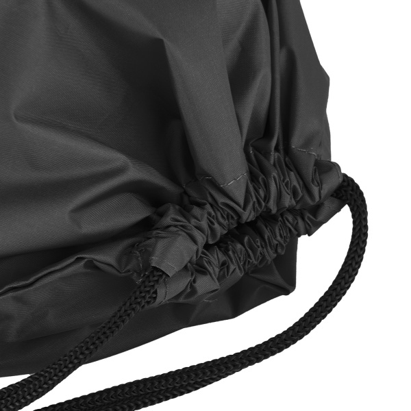 Vattentät dragsko i nylon, dammsäker förvaringspåse för skor, kläder, svart