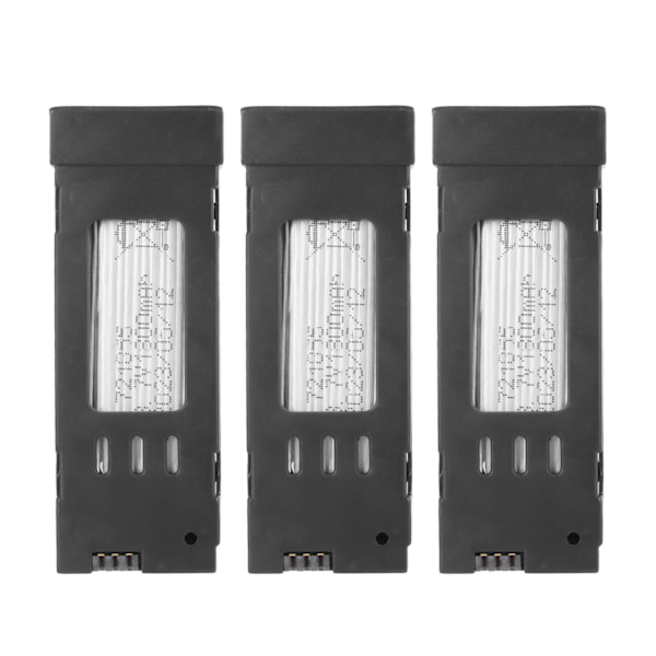 RC Drone Litiumbatteri 3.7V 1800mAh Fjärrkontroll UAV Batteri för E58 E68 JY109 998PRO Quadcopter 3st