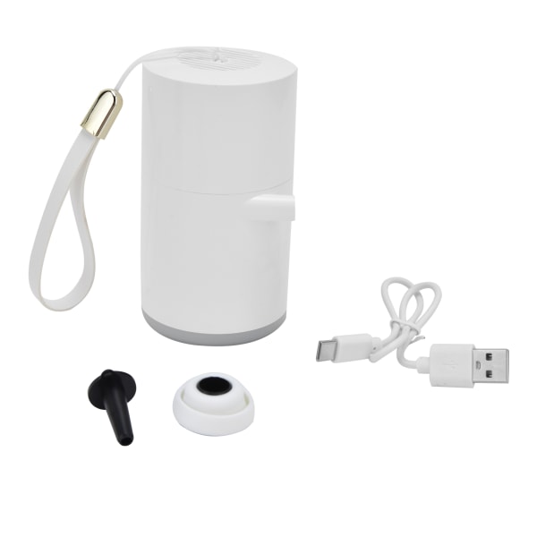LED Mini Luftpumpe 4 Gear Høj Effektivitet USB Multifunktion Batt