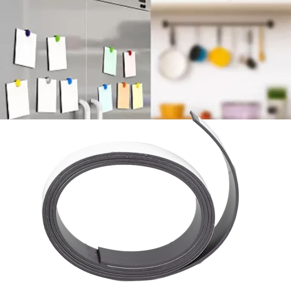 10m magneettinauharulla, pehmeä itseliimautuva, helppo leikata magneettinauha käsitöihin ja DIY-projekteihin