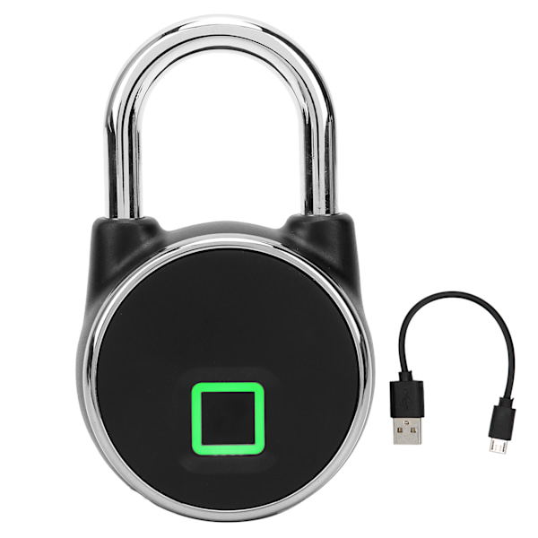 Intelligent Fingerprint Lock Bluetooth APP IP65 Vandtæt Lang Standby Tid Bærbar Hjemmesikkerhed
