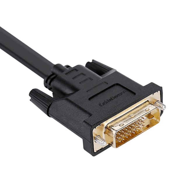 CableDeconn 1080P DVI 24+1 hane till VGA hane adapterkabel