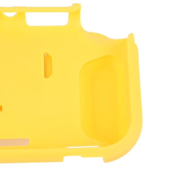 Switch Lite -suojakotelo, tarkka leikkaus, iskunkestävä, naarmuuntumaton TPU-pelikonsolin suojus, jossa jalusta, keltainen