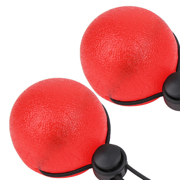 2PCS Silikon Handgrepp Bollar för att minska trycket handledsträning massage återställningsverktyg