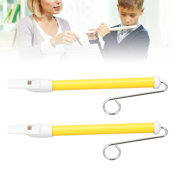 2 stk. Slide Whistle Legetøj Metal Slide Fløjte Professionelt Musikinstrument til Børn Begyndere