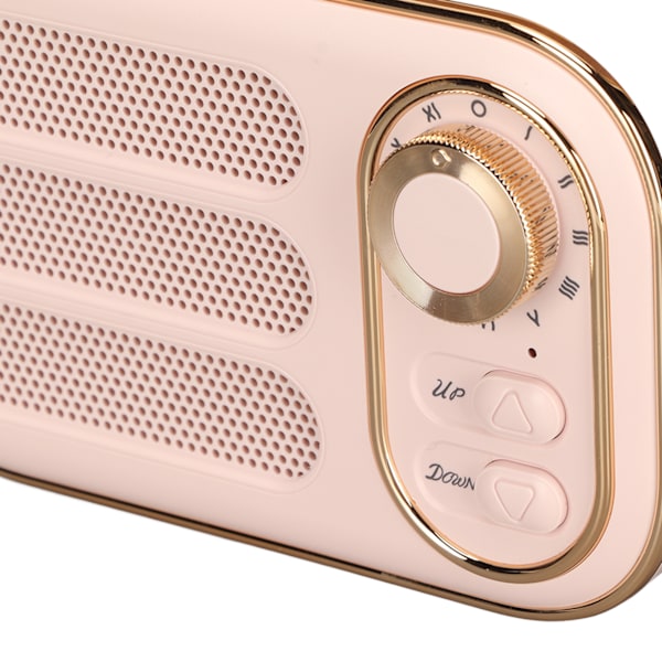 Bluetooth-högtalare Stereo HiFi-ljud USB-laddning Retro Bärbar Trådlös Högtalare för Hemma Resor