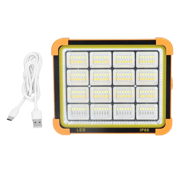 Uppladdningsbar arbetslampa 1000W 192LED 12500MAH 10000LM IP66 Vatten