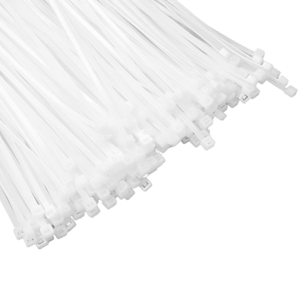 250 st nylonkabelband 19,6 tum 4 mm bredd kraftig industriell kabeltråd för inomhusarbete