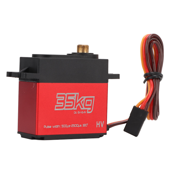 Digital Servo för Robotledsaktiviteter, Högt Vridmoment Full Metallväxel Servo för RC-Modeller med PWM-Styrsystem (1-pack)