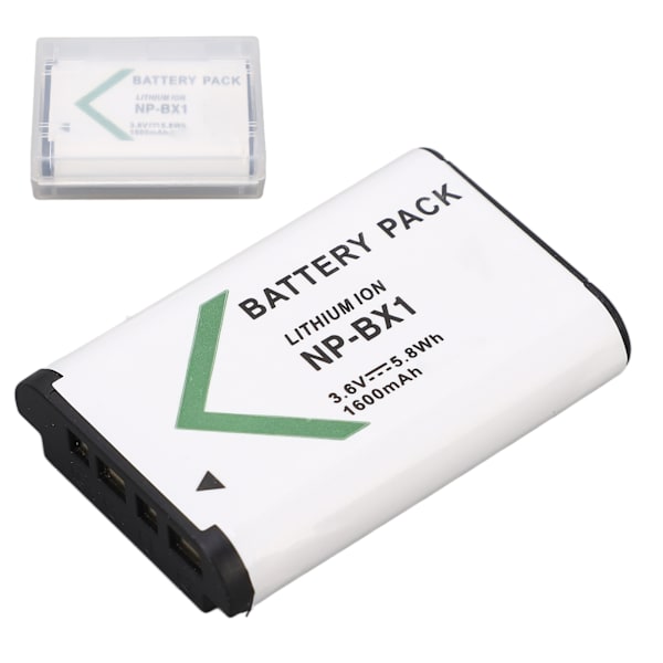 NP BX1 batteri 3,6V 1600mAh NP BX1 lithium-ion batteri til Cyber Shot DSC HX RX1 RX1R II RX100 FDR X3000 HDR AS50 AS300 ZV 1 digitalkamera