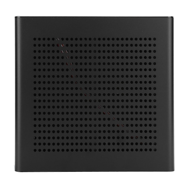 G60S HTPC Chassis Full Aluminium DCATX Strømforsyning MiniITX Kabinett for Stasjonær Datamaskin (Noir USB2.0)
