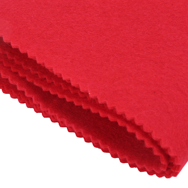 Klaver Keyboard Klud Filt Anti-Støv Absorberende Fugt Cover for at Undgå Skader (Rød)