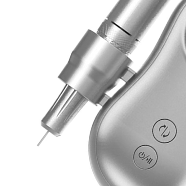 Nagelfilmaskin 35000RPM LCD-Display USB Uppladdningsbar Elektrisk Nagelpoleringsmaskin med 6 Bits