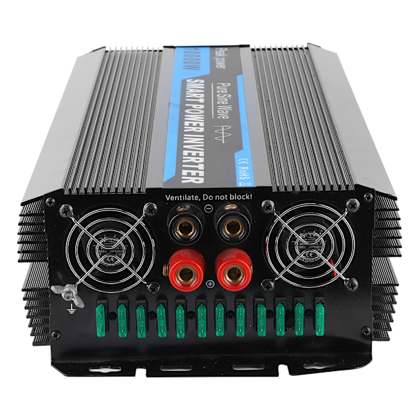 10000W Bilströmkonverter Transformator Ren Sinusvåg Spänningsomvandlare 12V till 220V‑240V