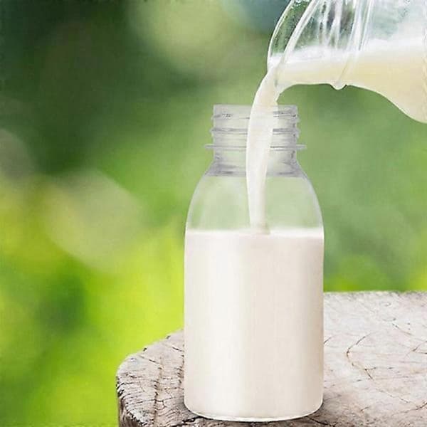GETIT 6 x 250 ml läckagesäkra mjölk-/juiceflaskor