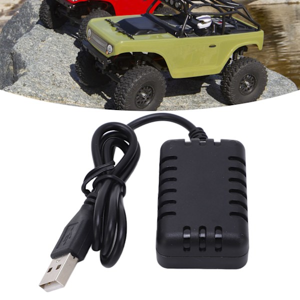 Effektiv 2-i-1 Lipo Batteriladdare för FPV Drone Quadcopter, Bred Användning & Ultrasäker Laddning för 7.4V LiPo Batterier, Perfekt för Hobbyister