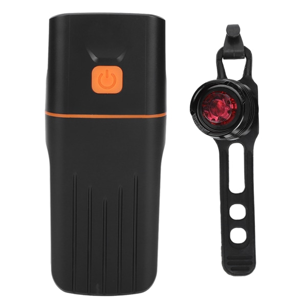 USB genopladelig cykellys 3 i 1 forlygte baglygter oplad