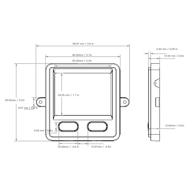 Trackpad USB kablet indlejret kompakt størrelse 2 knapper bærbar praktisk computer touch pad til bærbare computere desktops