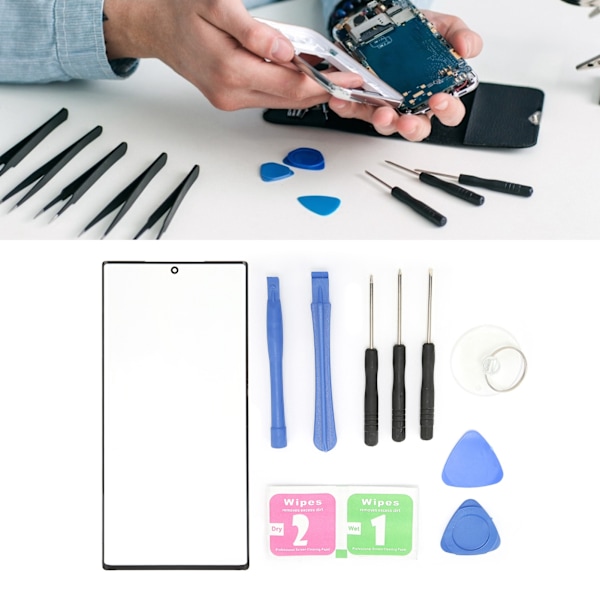 Front Outer Screen Glass Phone Outer Display Lens Reparation OCA Tape til Samsung Note 20 Ultra 5G